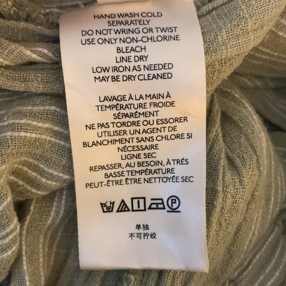 Free People Semi Sweet Cropped Pants Sage Green Size XS - Picture 7 of 8
